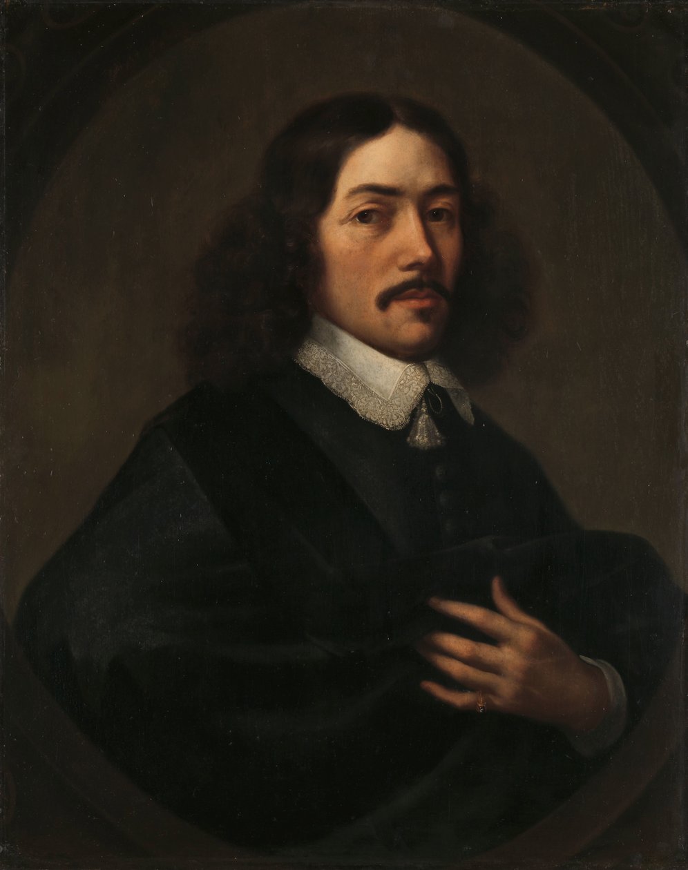 Ritratto di un uomo, ritenuto essere Bartholomeus Vermuyden (1616/17-1650) da Dirck Craey