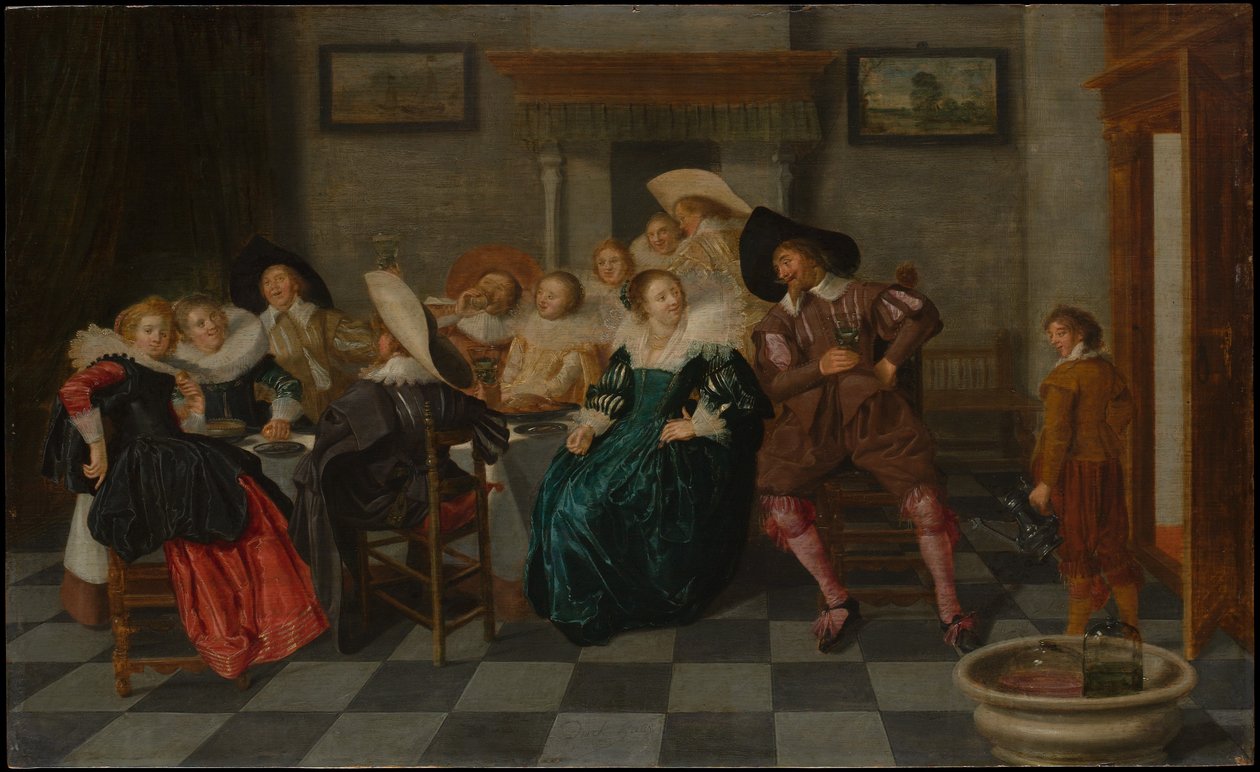 Un banchetto da Dirck Hals