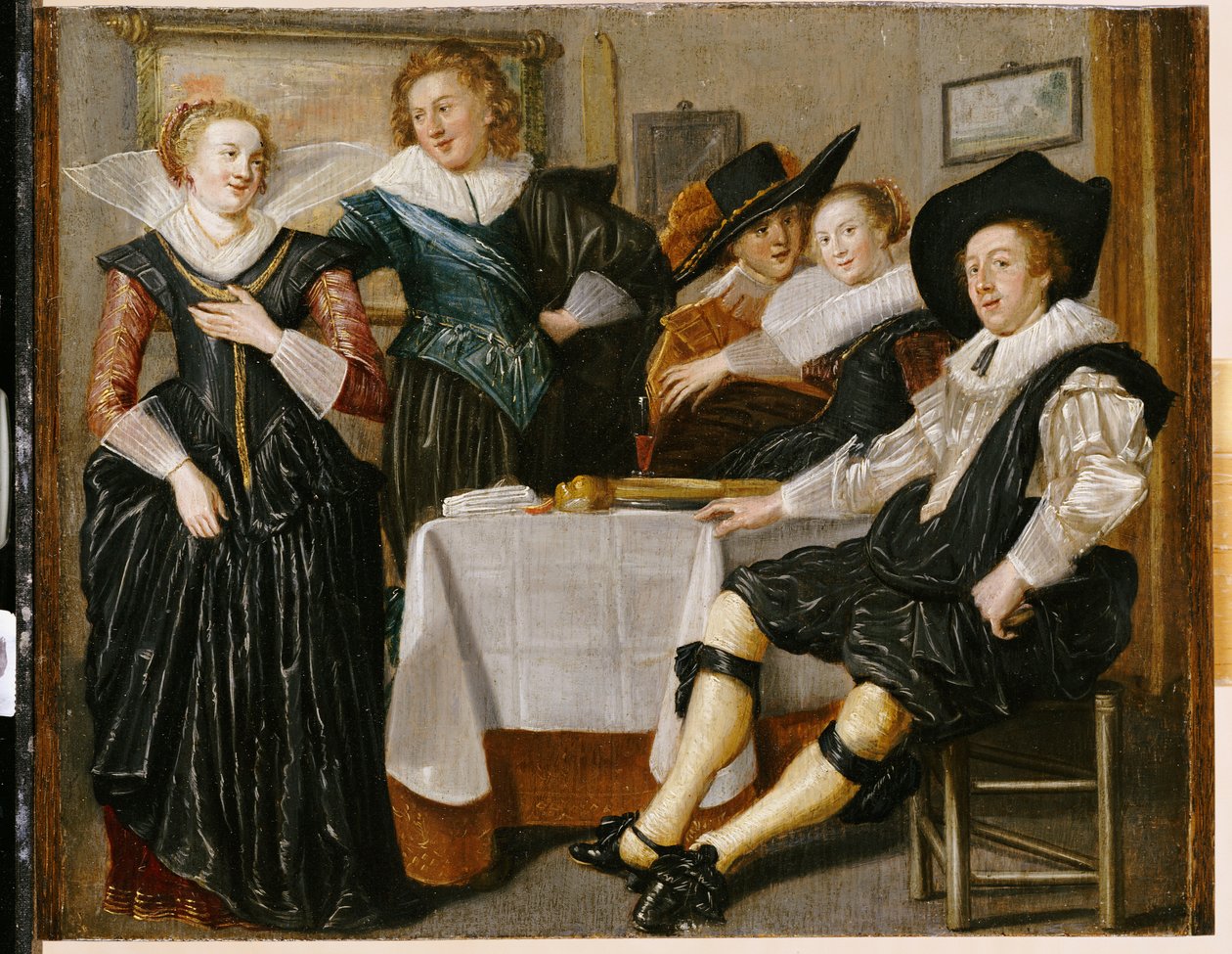 Una Compagnia Allegra in un Interno da Dirck Hals