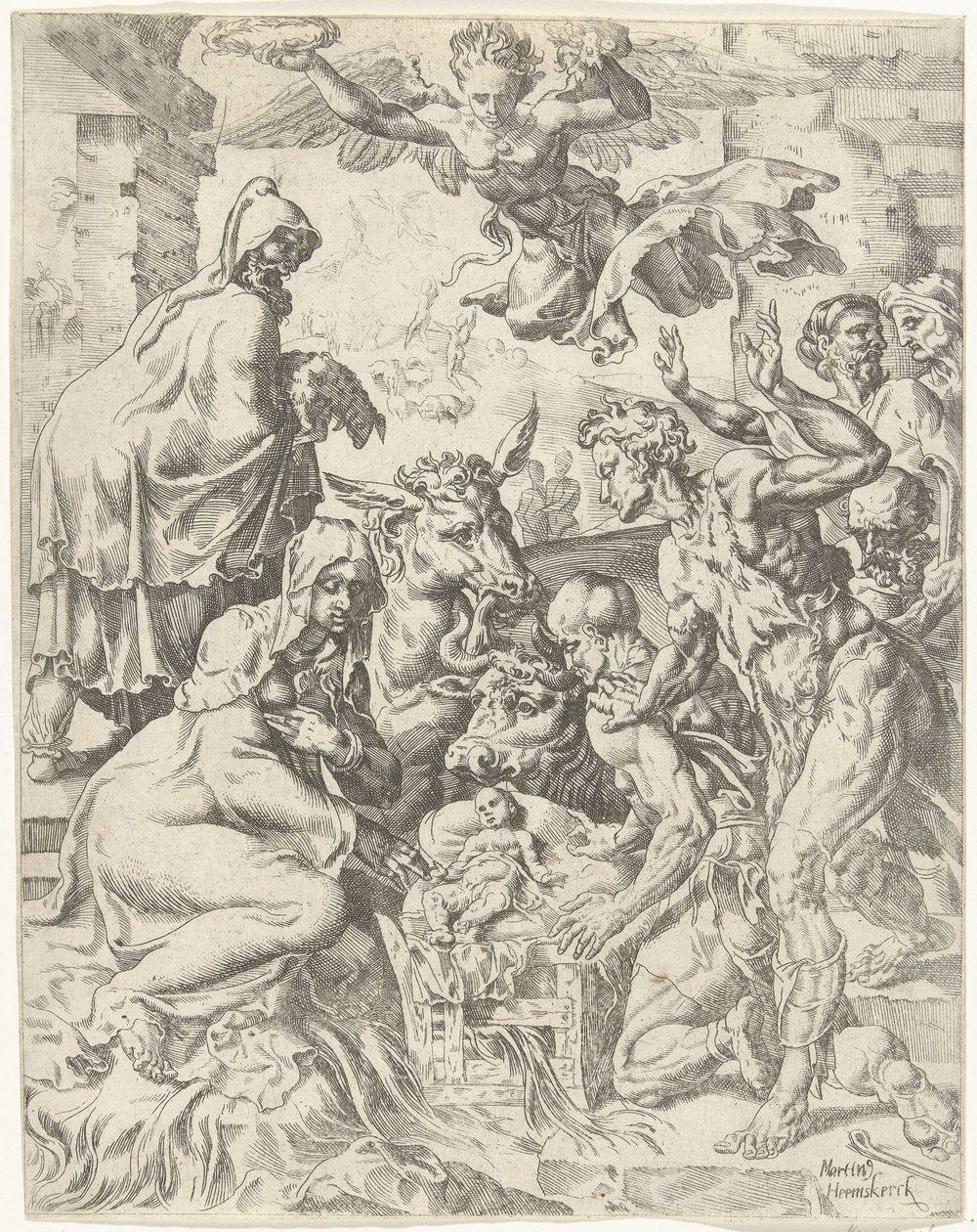 Adorazione dei pastori (serie: La caduta e la redenzione dell