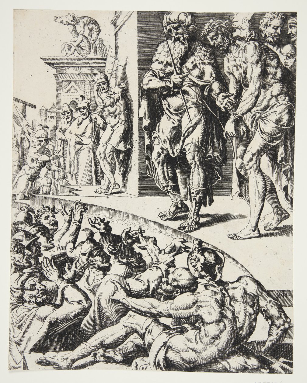 Ecce Homo da Dirck Volckertsz. Coornhert