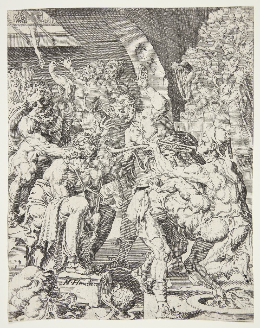 La derisione di Cristo da Dirck Volckertsz. Coornhert