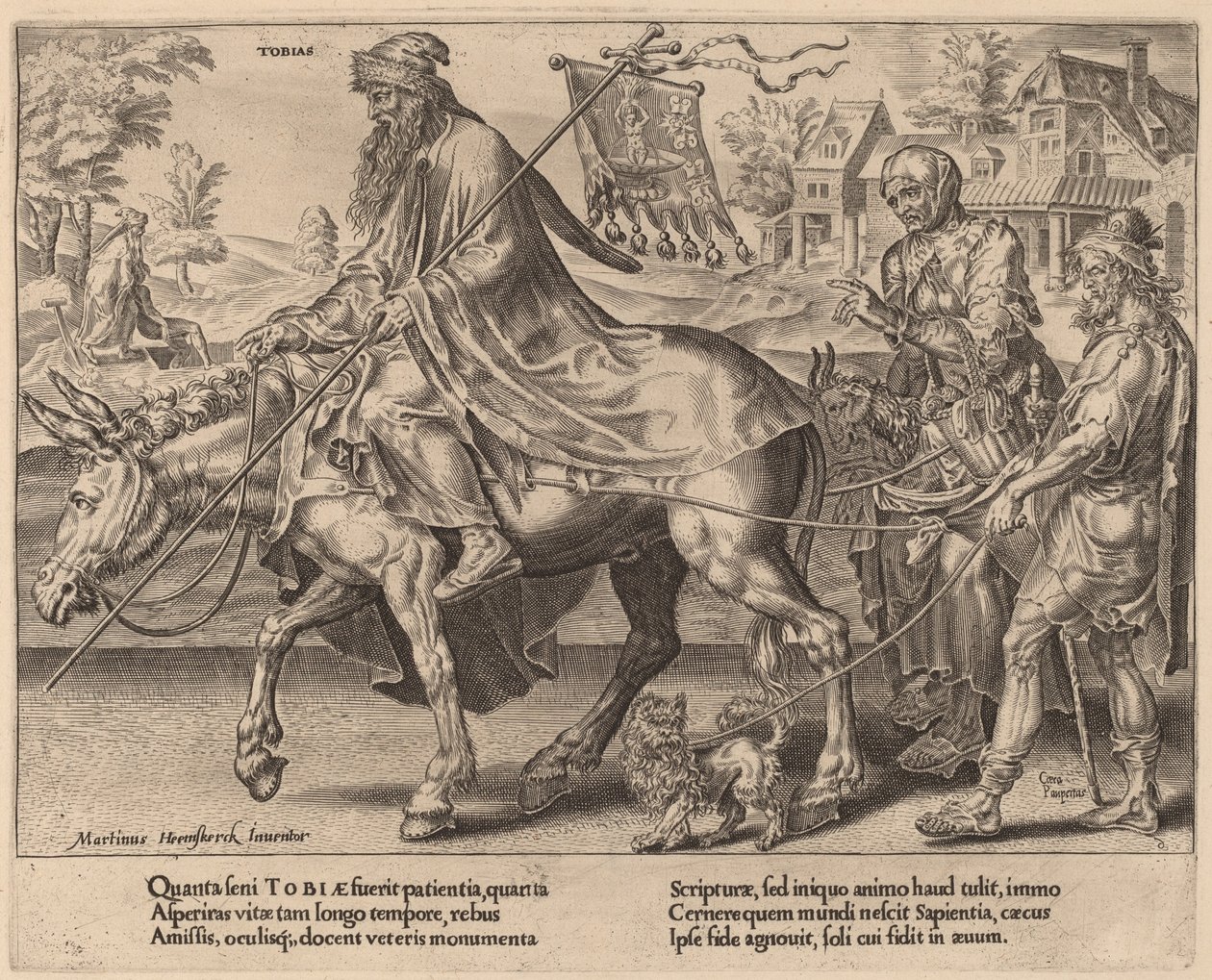 Il Trionfo di Tobia da Dirck Volckertz Coornhert after Maerten van Heemskerck