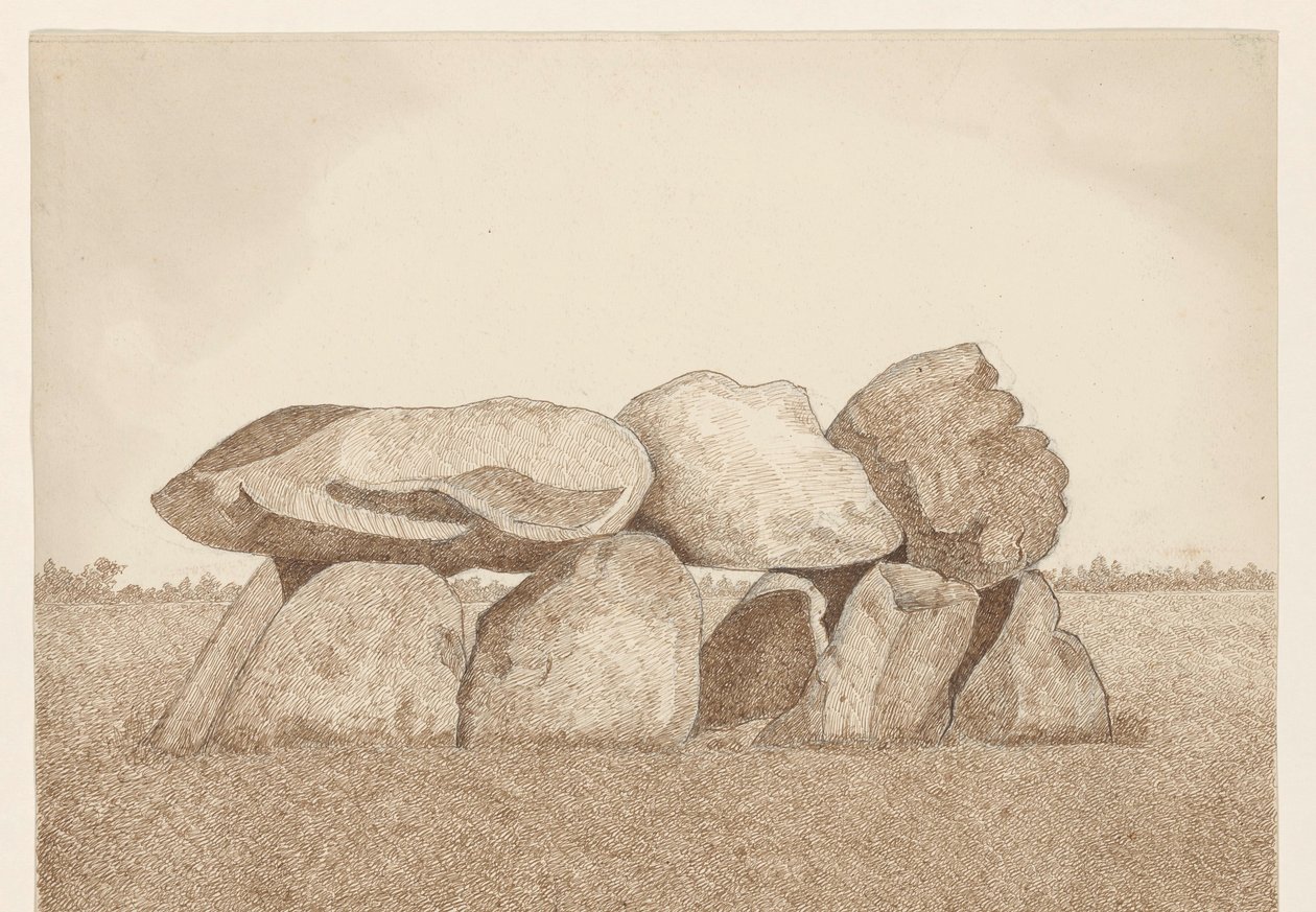 Dolmen vicino a Tynaarlo da Dirk Arnoldus Tavenraat