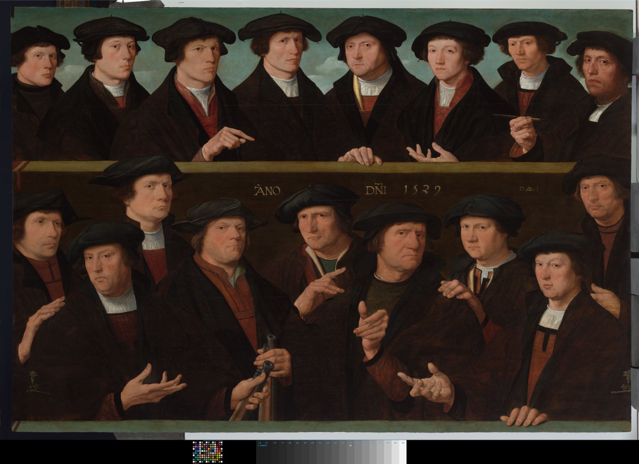 Un gruppo di guardie da Dirk Jacobsz