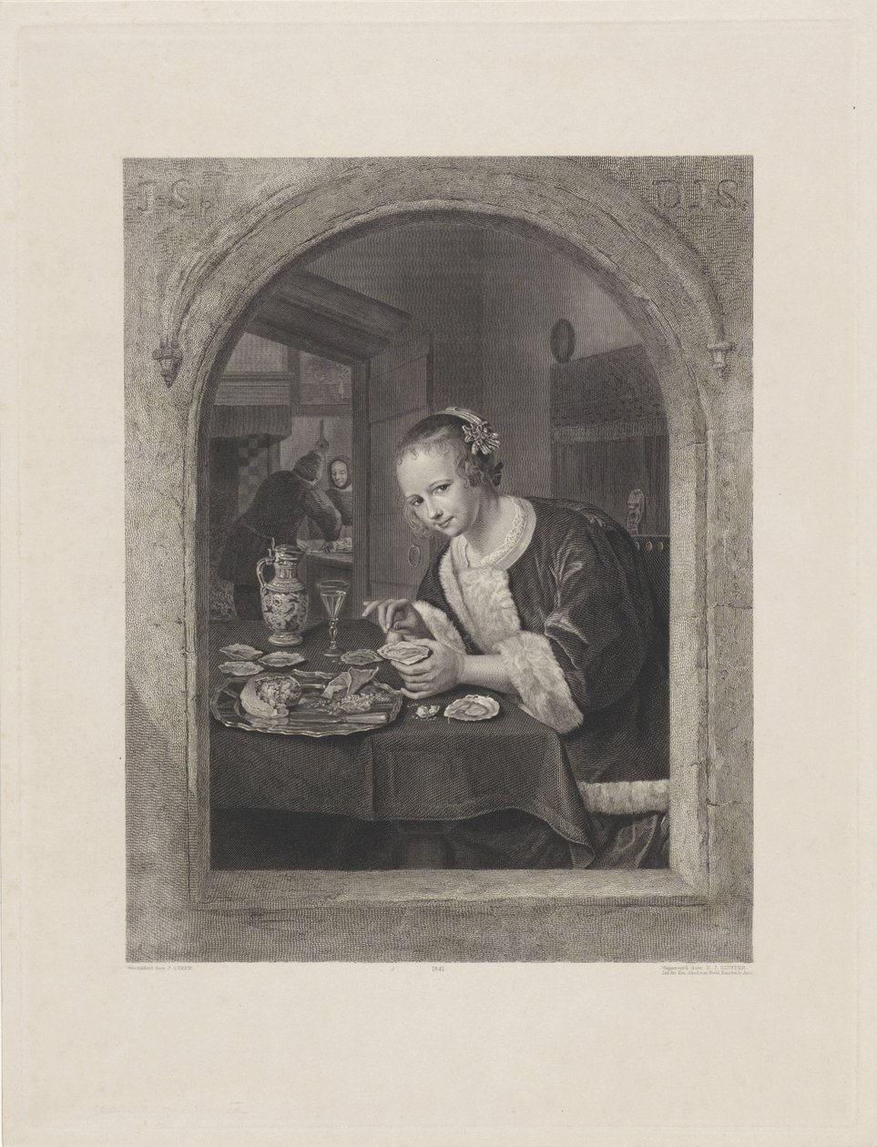 Il mangiatore di ostriche da Dirk Jurriaan Sluyter