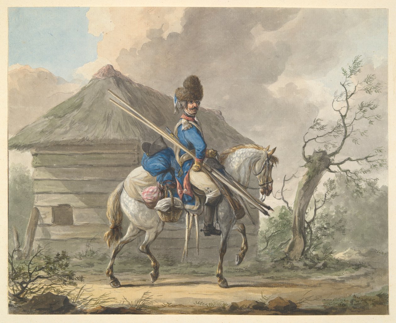 Dragone olandese della Guardia dei Granatieri da Dirk Langendijk