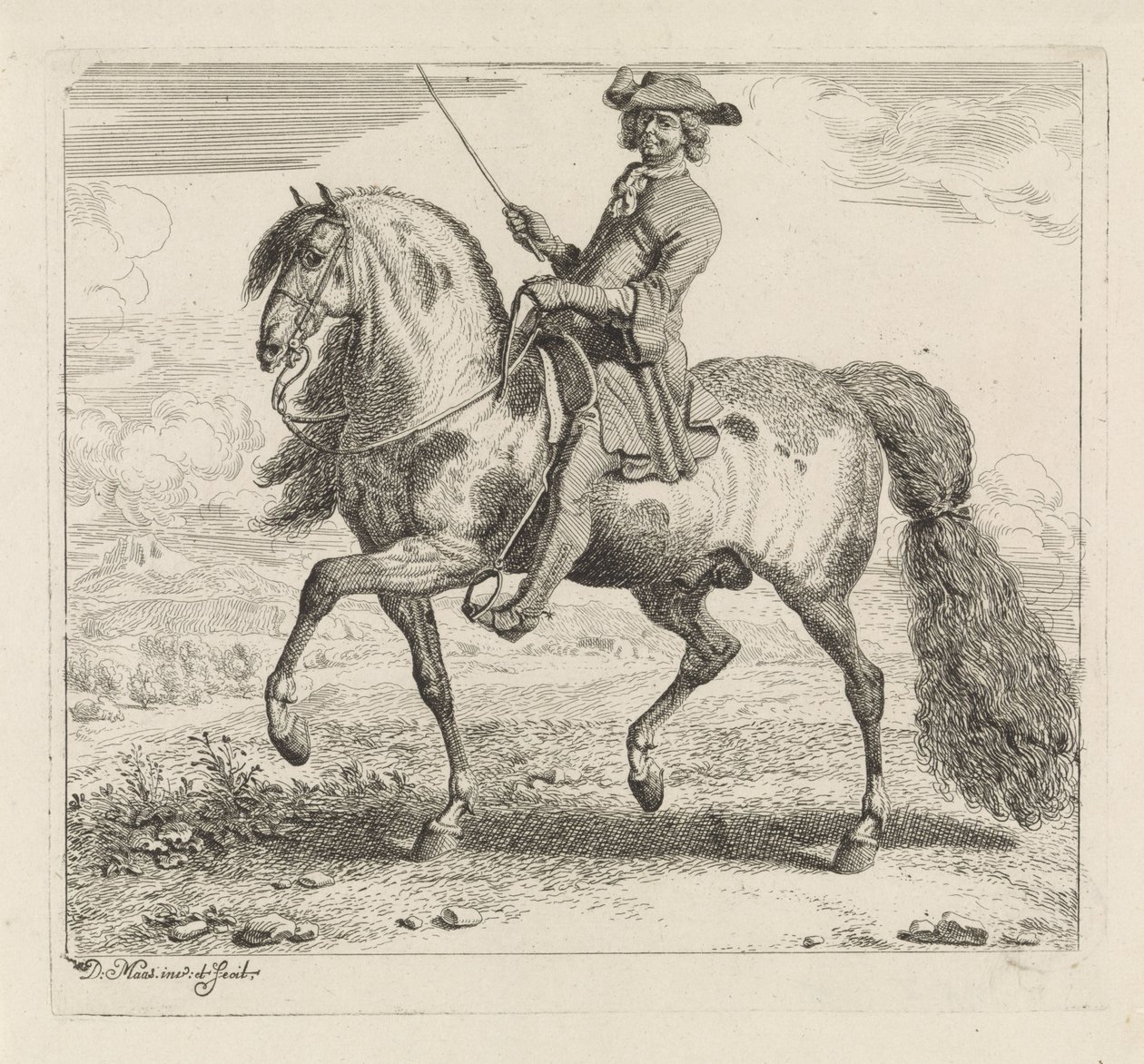 Cavaliere verso sinistra da Dirk Maas
