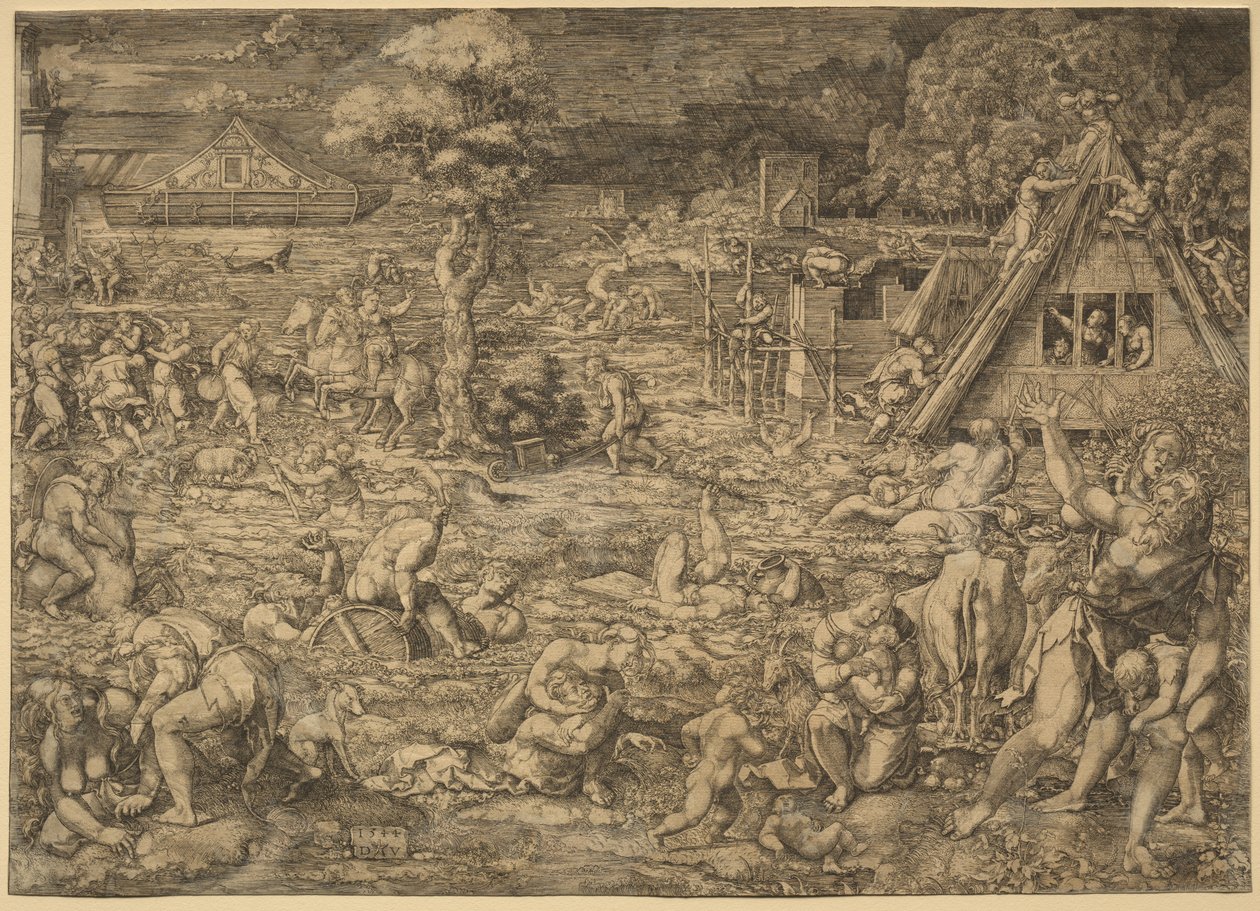 Il Diluvio da Dirk Vellert