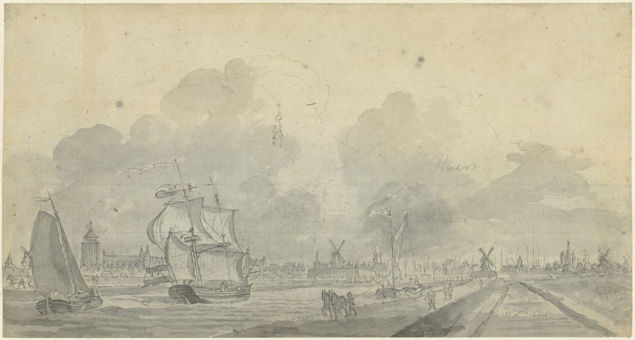 Vista di Zierikzee da Dirk de Jong