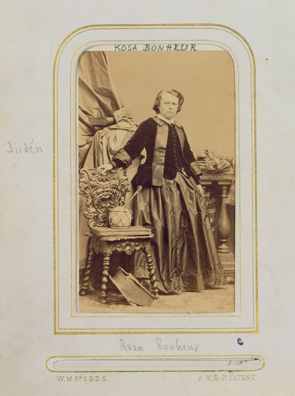 Ritratto di Rosa Bonheur (1822-99) da Disden