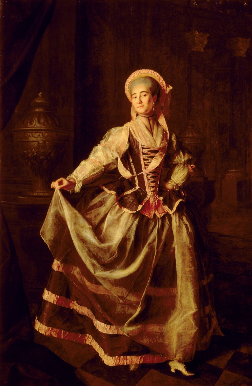 Ritratto di Alexandra Petrovna Liovshina (1757-82) 1775 da Dmitri Grigorievich Levitsky