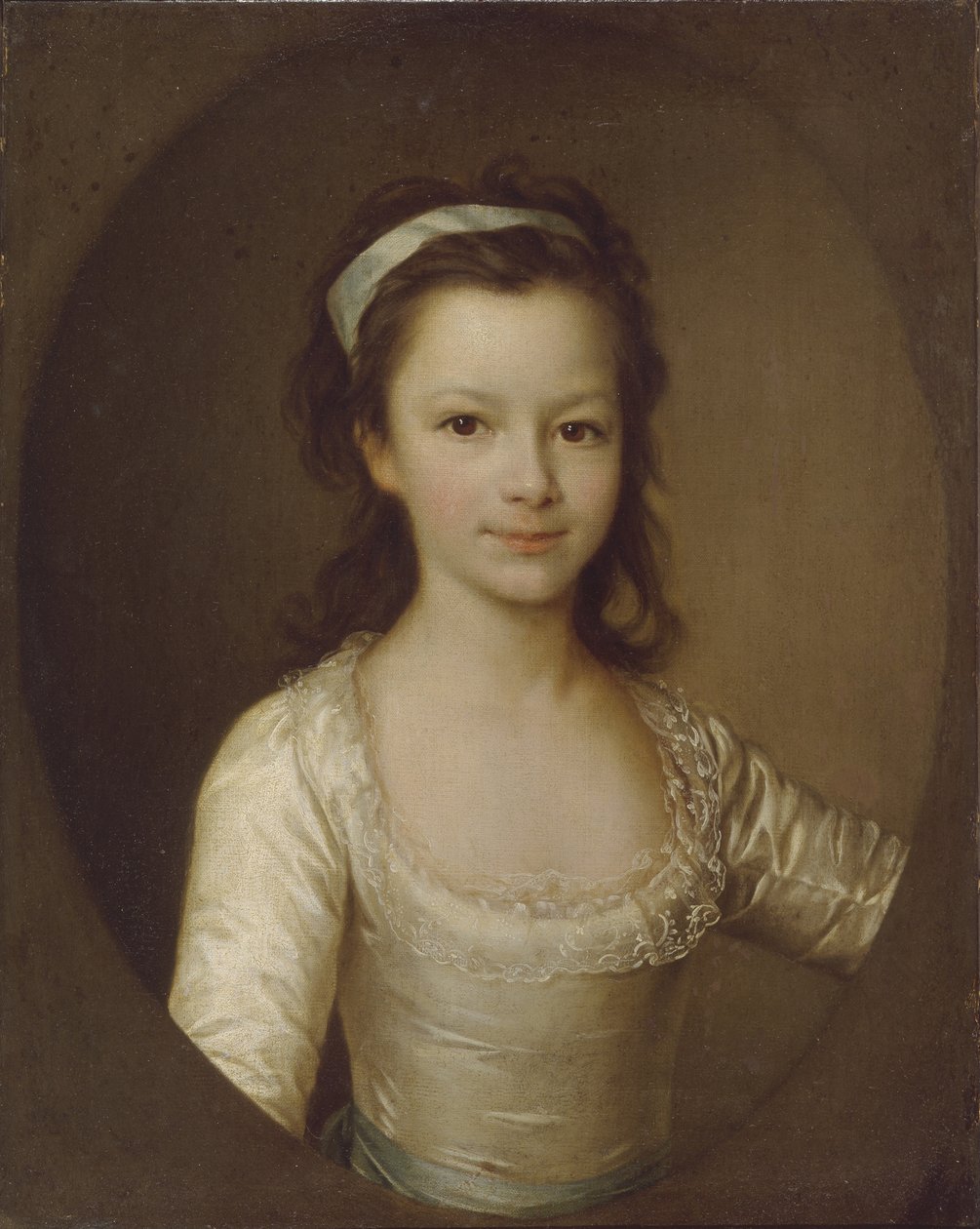 Ritratto della contessa Yekaterina Artemyevna Vorontsova 1780-1836 da bambina, fine anni 1780 da Dmitri Grigorievich Levitsky