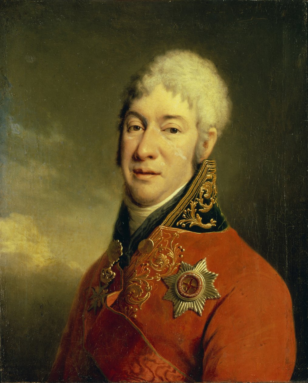 Ritratto di Ivan Vladimirovich Lopukhin, filosofo, mistico, scrittore e umanitario, 1802-1804 da Dmitri Grigorievich Levitsky