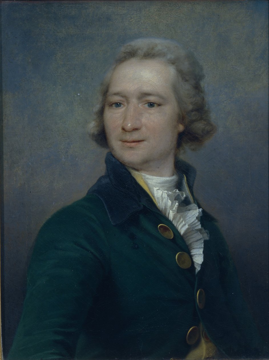 Ritratto del poeta Ivan Ivanovich Dmitriev 1760-1837 da Dmitri Grigorievich Levitsky