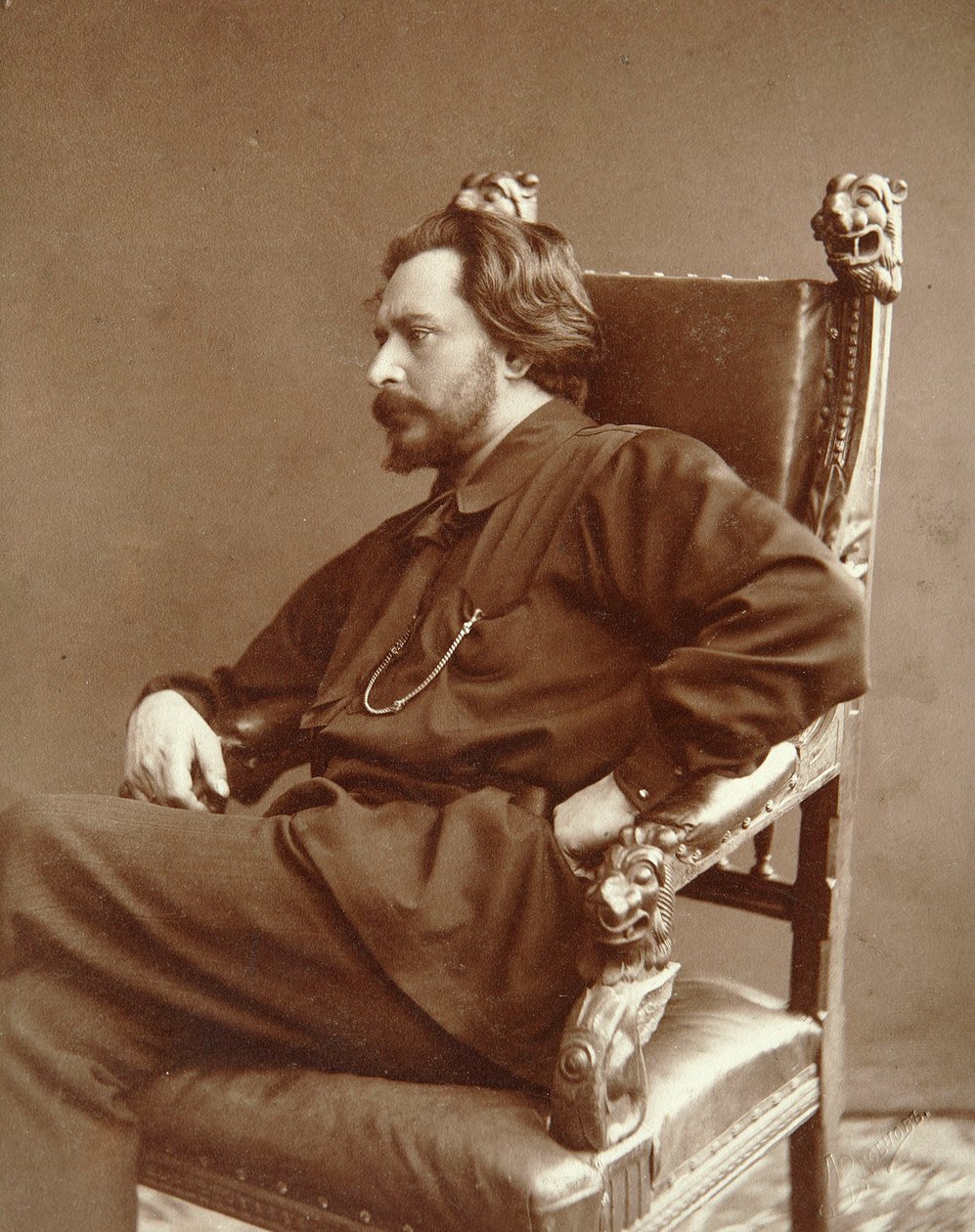 Leonid Andreyev, autore russo, inizio XX secolo da Dmitri Spiridonovich Zdobnov
