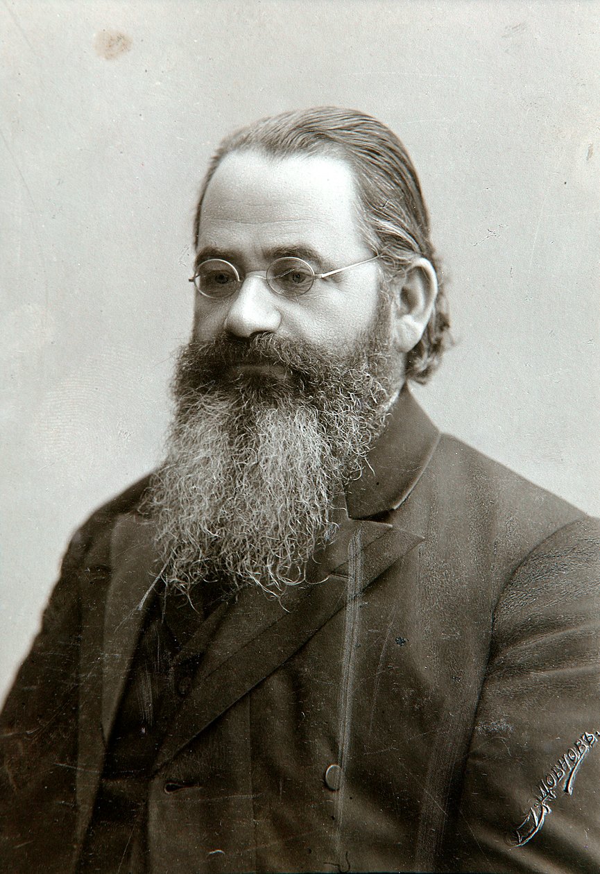 Semyon Vengerov, critico letterario e storico russo, 1890s da Dmitri Spiridonovich Zdobnov