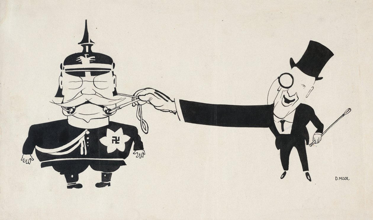 Il capitalismo e il militarismo tedesco sono grandi amici, 1920-1925 da Dmitriy Stakhievich Moor