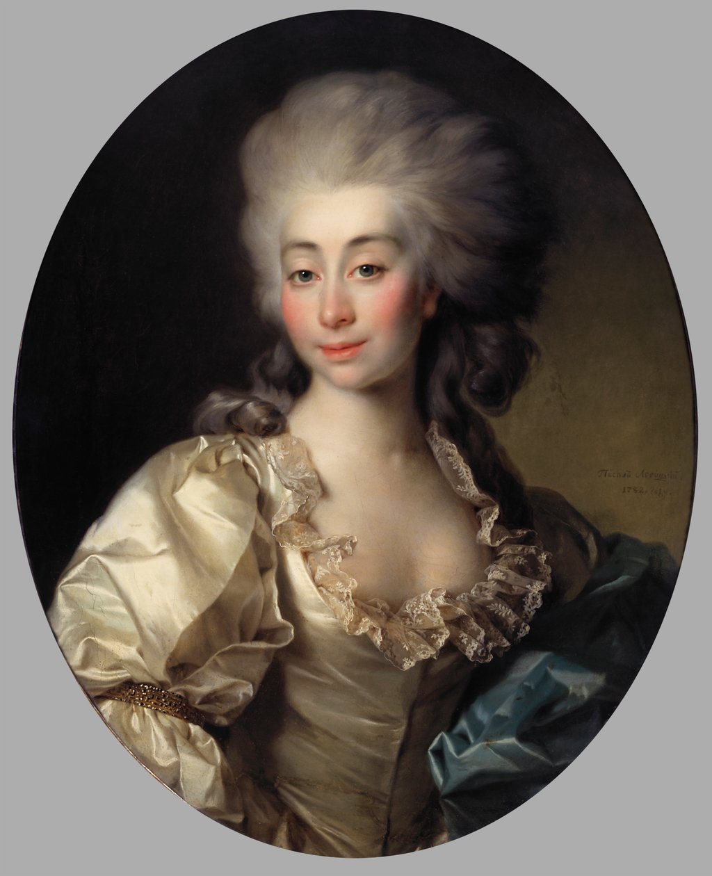 Ritratto della contessa Ursula Mniszek da Dmitri Grigorievich Levitsky