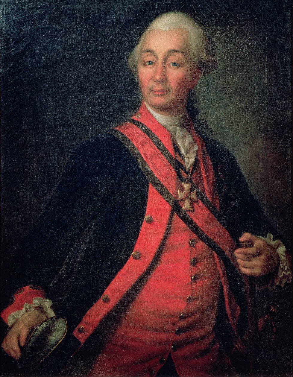 Ritratto del Feldmaresciallo Generalissimo, Conte Aleksandr Vasilievich Suvorov (1729-1800), 1786 da Dmitri Grigorievich Levitsky