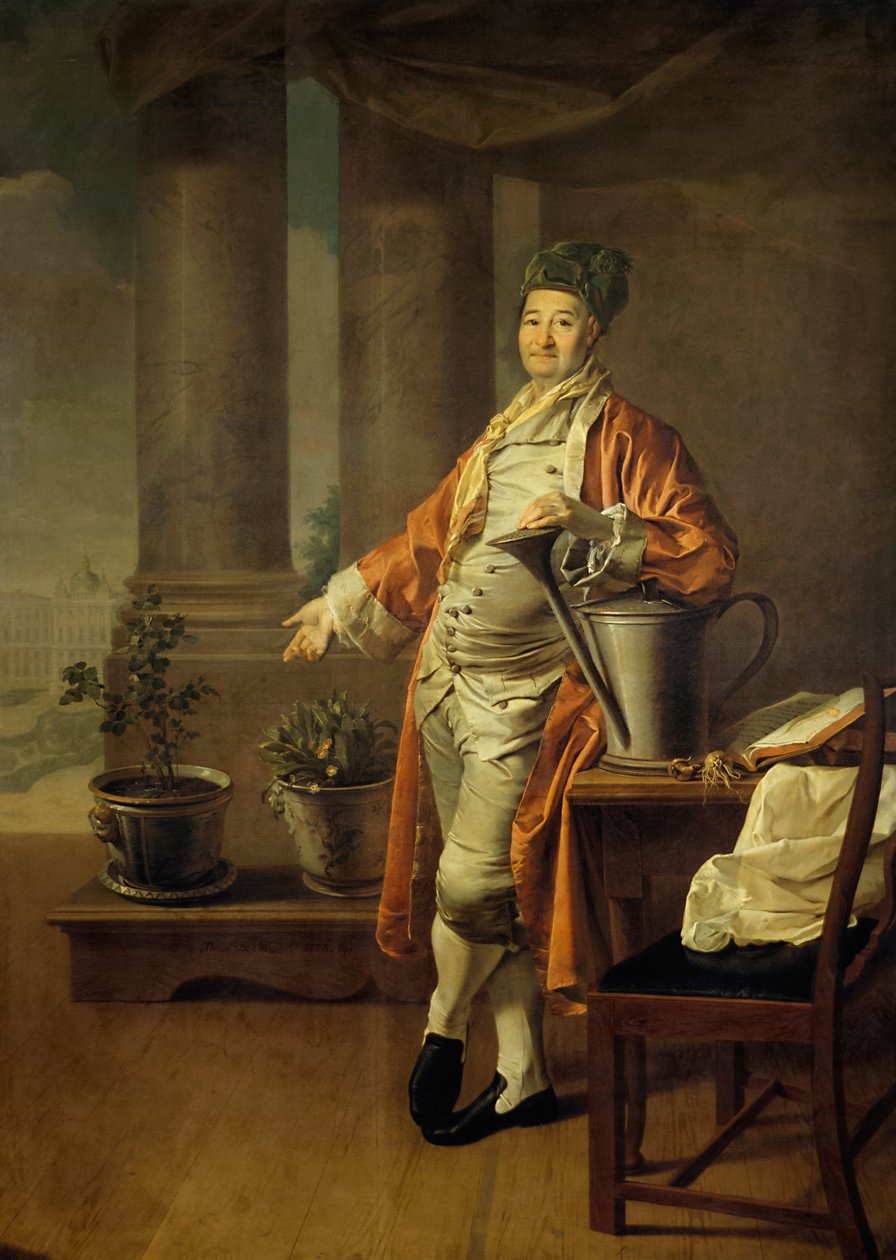 Russo: "Ritratto di P.A.Demidov" Ritratto di Procope Demidov da Dmitry Levitzky