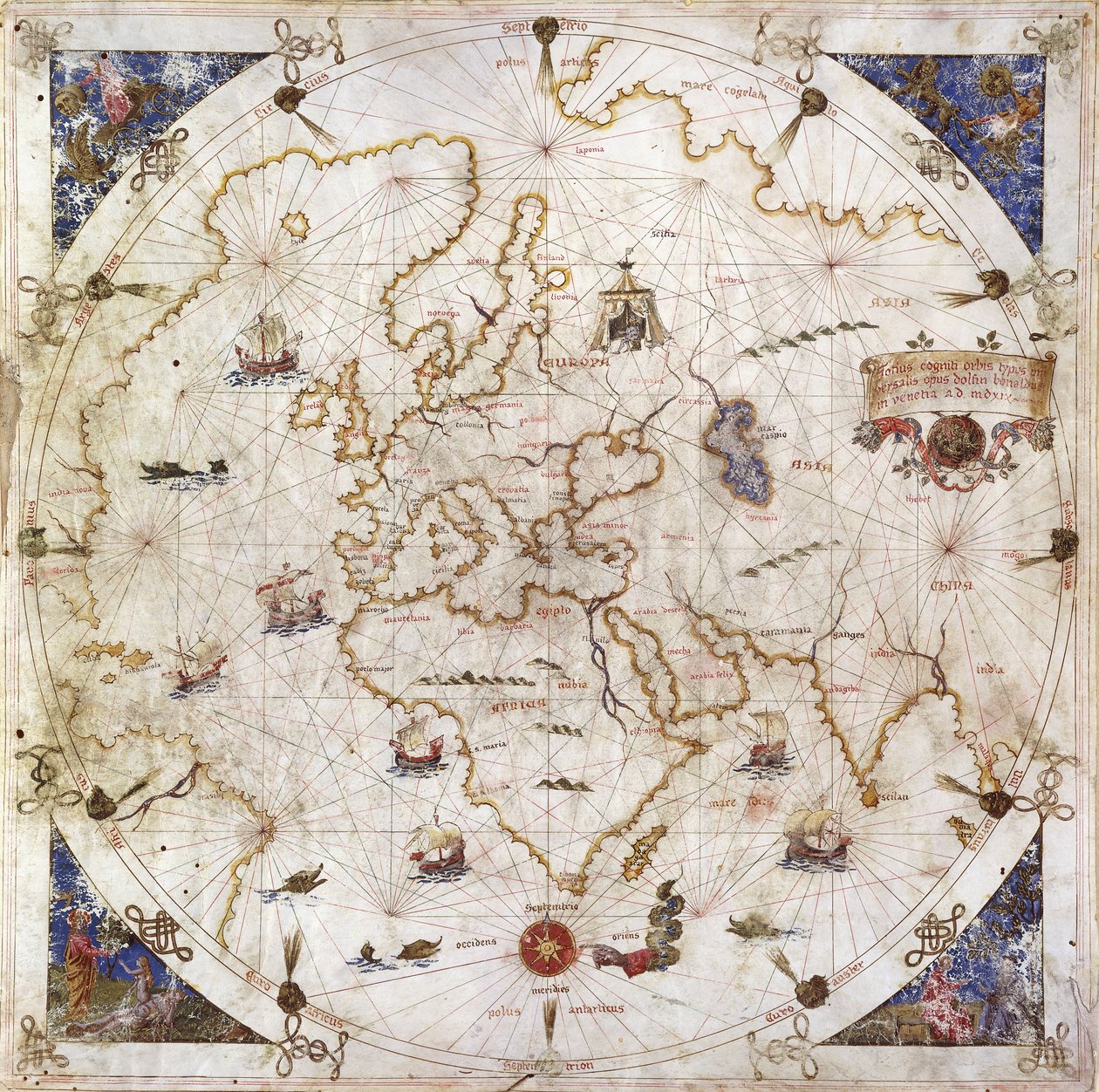Carta Portolana del Mondo da Dolfin Bonaldo