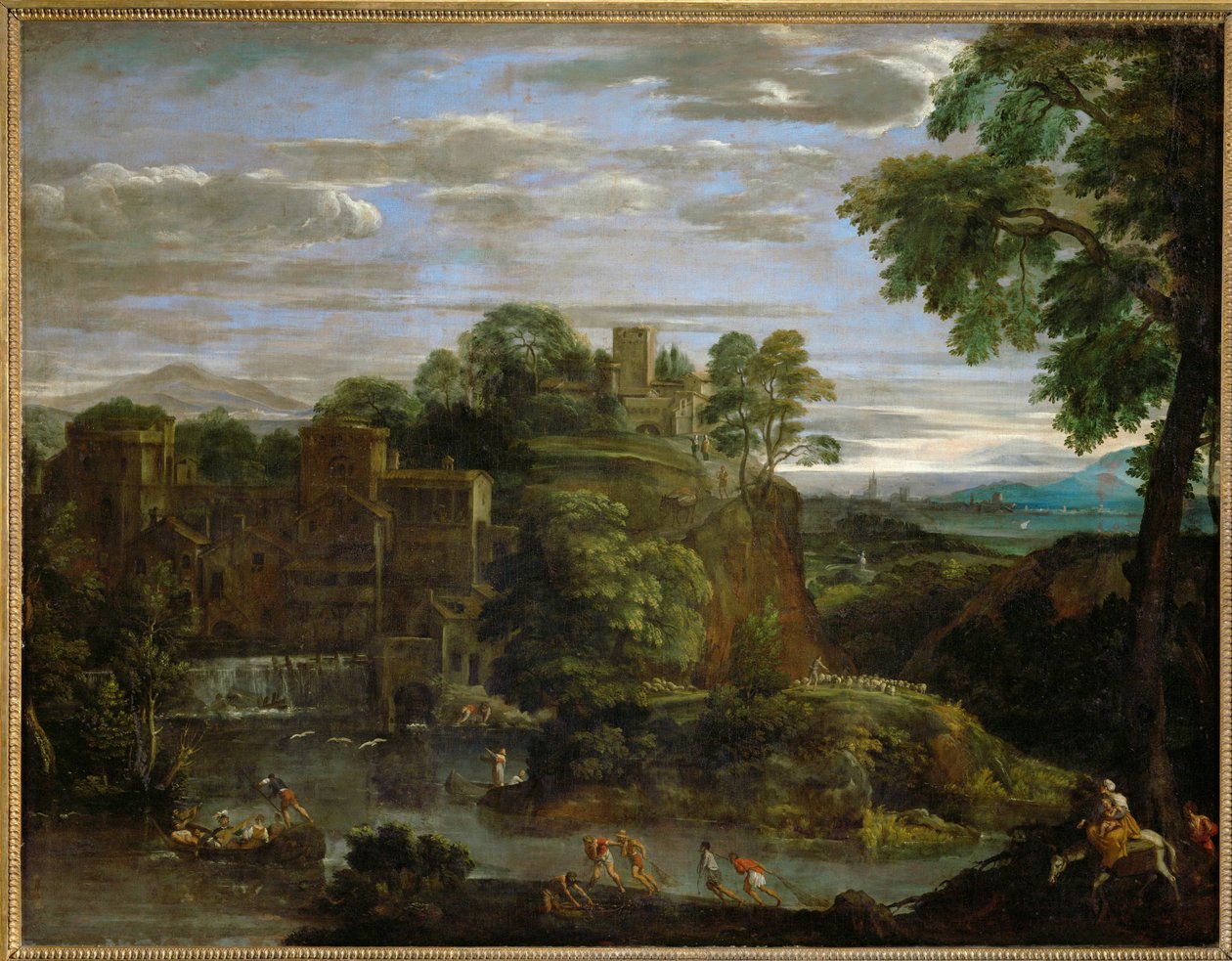 Volo in Egitto ... da Domenichino (1581 1641)