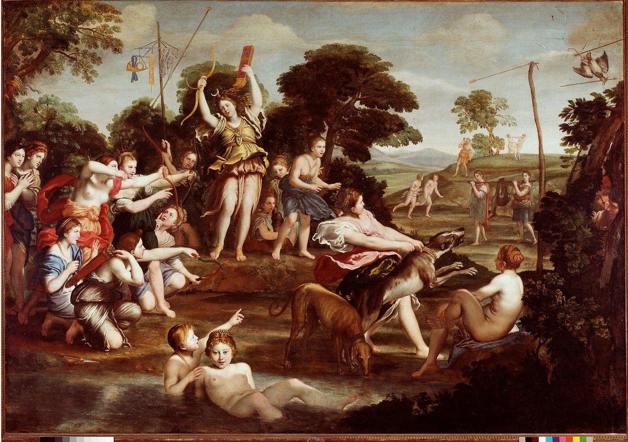 La caccia di Diana da Domenichino