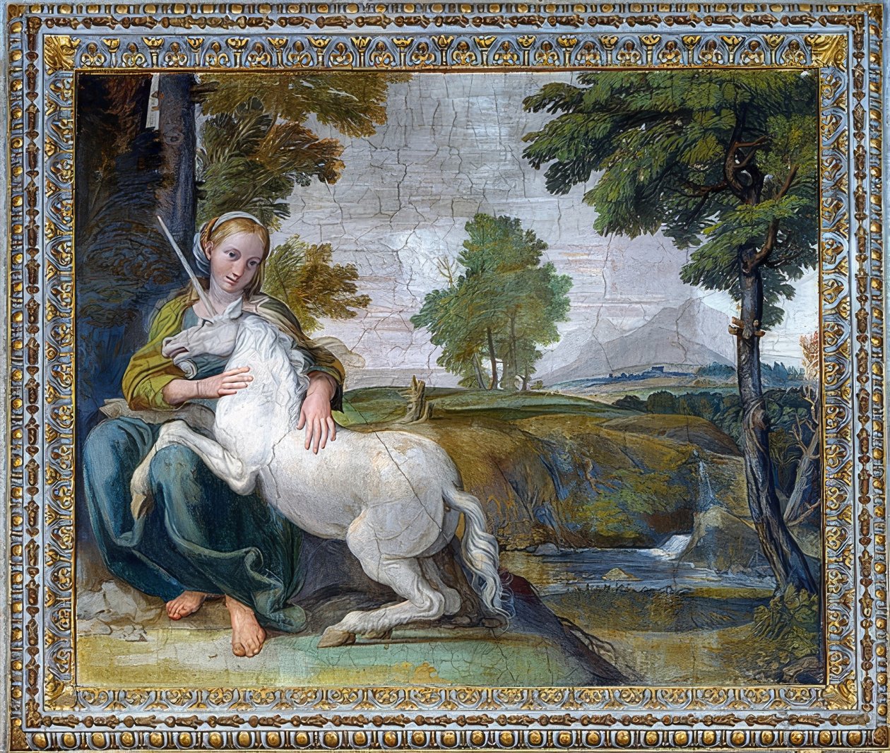 Vergine con un unicorno, 1604-05 da Domenichino
