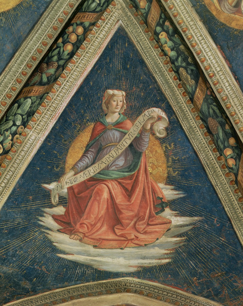 Una Sibilla, 1483-86 da Domenico Ghirlandaio