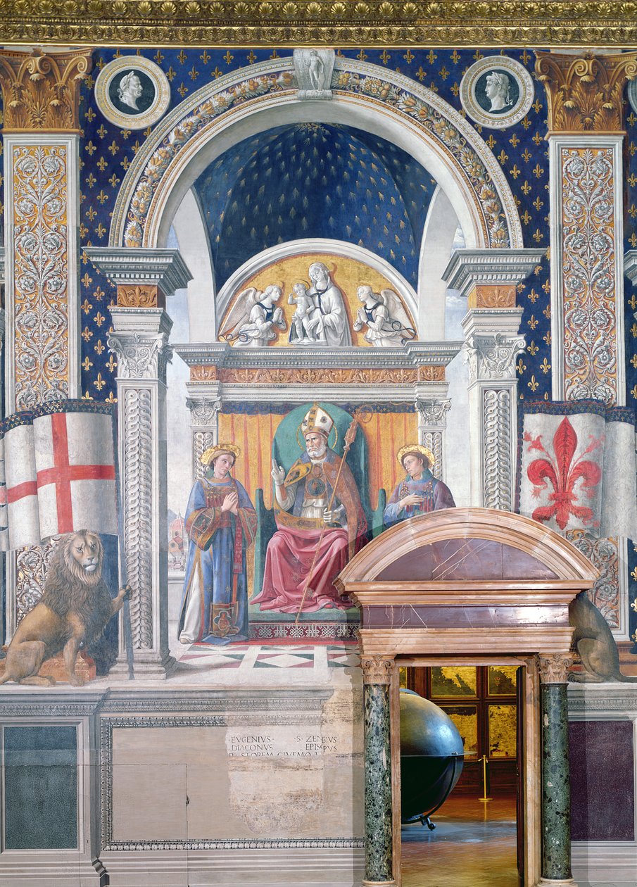 Santi Zenobio, Stefano e Lorenzo, dettaglio dall