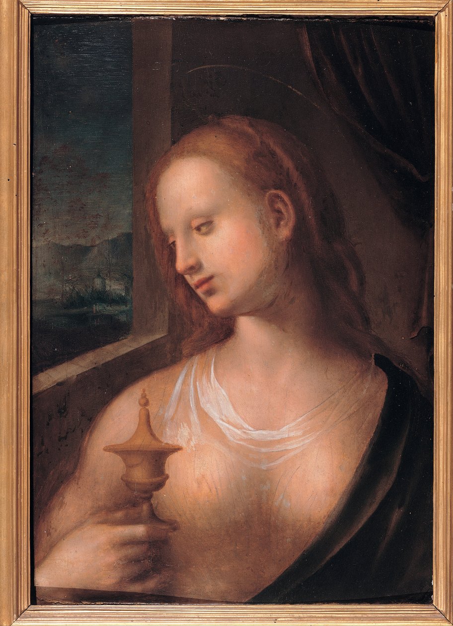 Maddalena con il vaso di unguento da Domenico Puligo