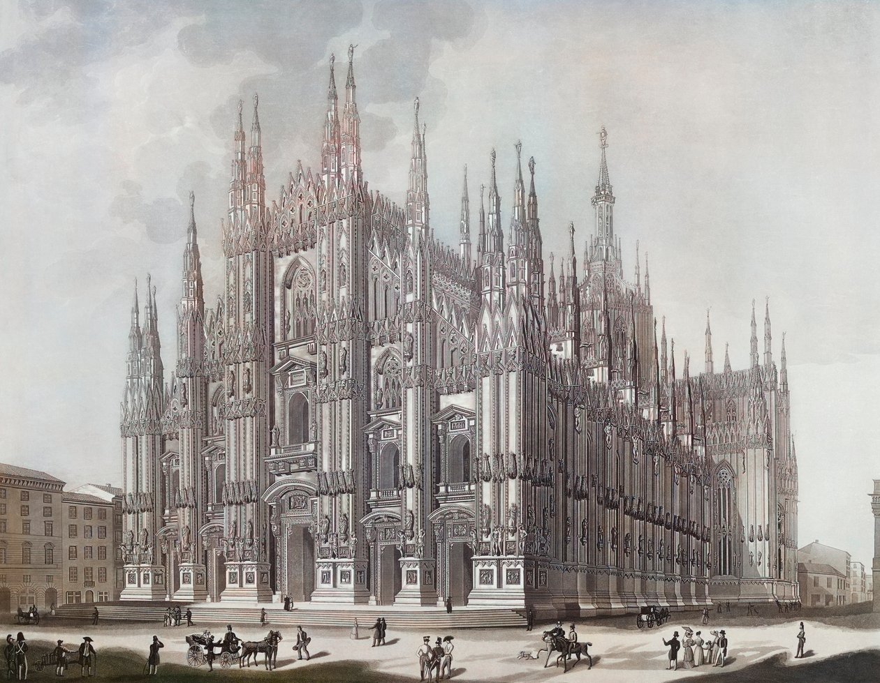 Duomo di Milano da Domenico (after) Landini
