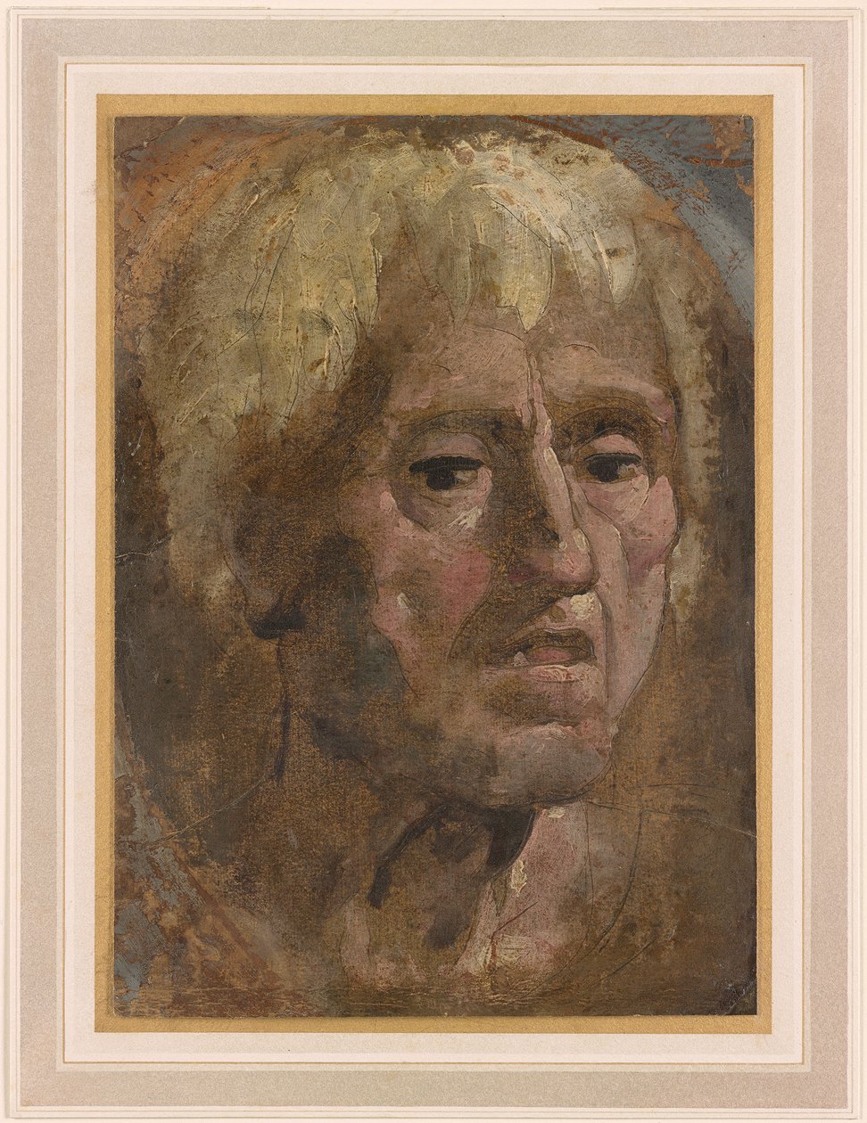 Beccafumi - Testa di vecchio con bocca aperta, 1535 da Domenico Beccafumi