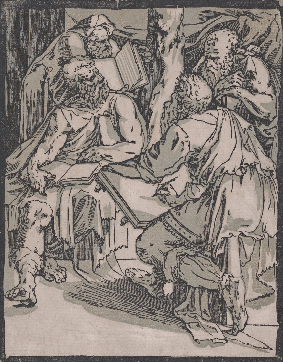 Quattro dottori della Chiesa da Domenico Beccafumi