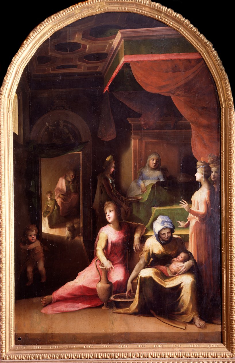 La nascita della Vergine da Domenico Beccafumi