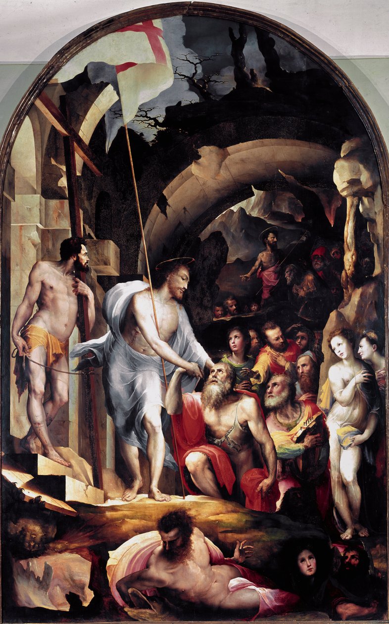 La discesa di Cristo nel limbo da Domenico Beccafumi