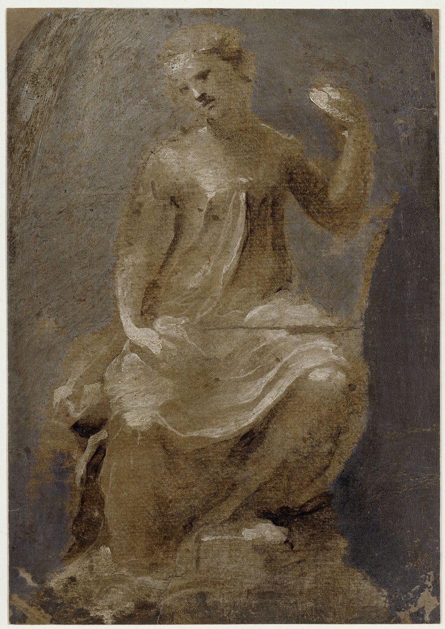 Figura femminile in trono (Amor Patriae) da Domenico Beccafumi