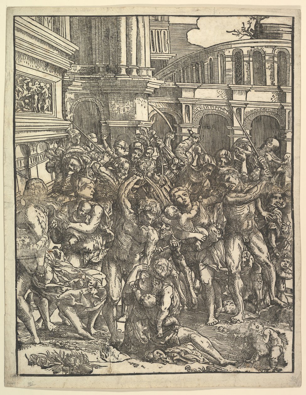 Il Massacro degli Innocenti (dettaglio) da Domenico Campagnola