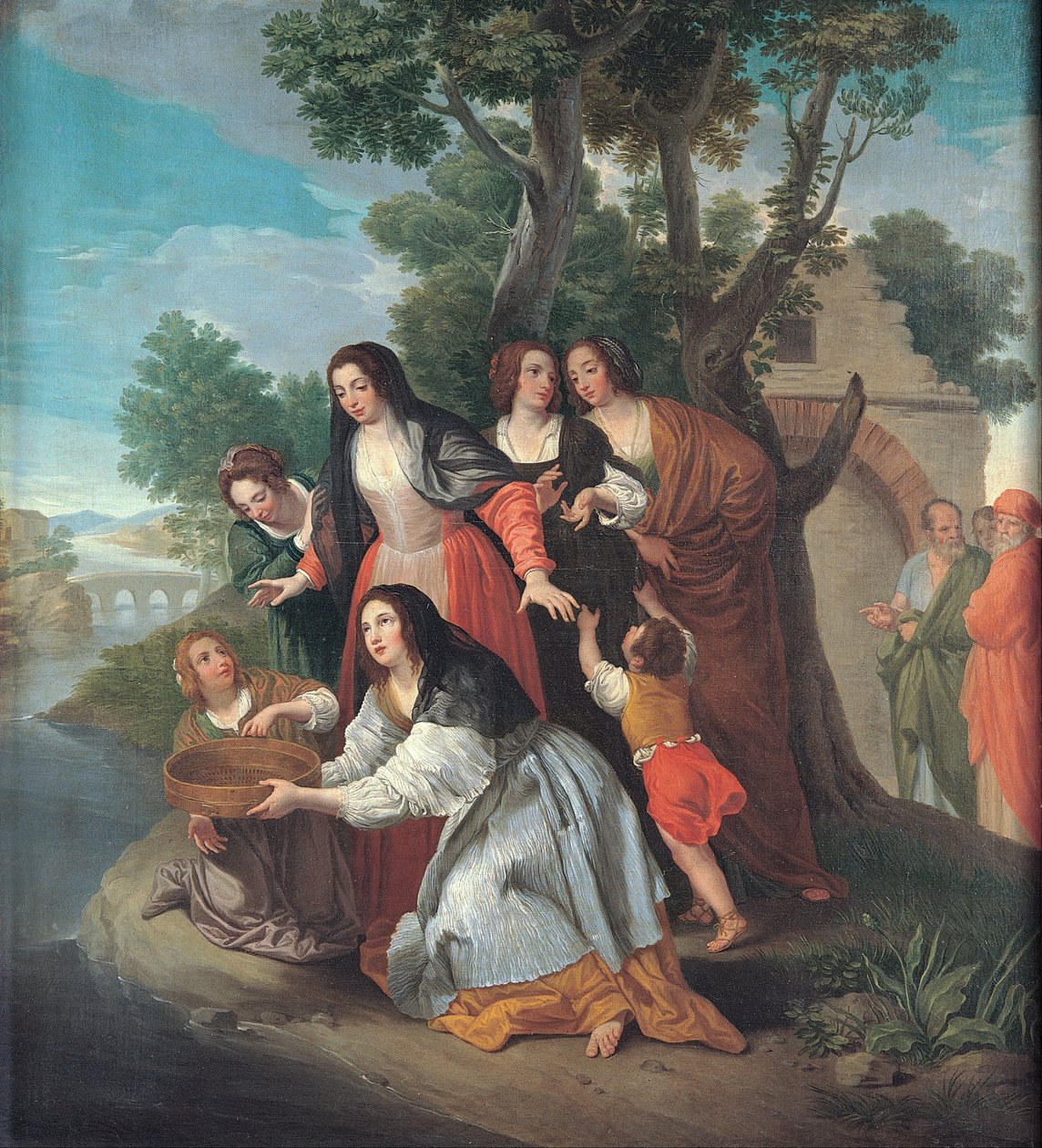 The Vestal Tuccia da Domenico Corvi