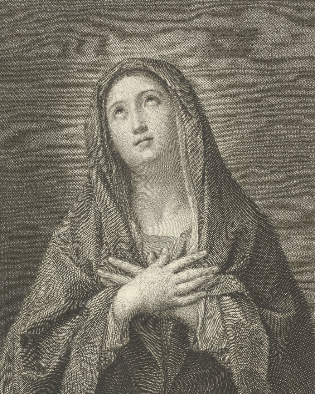 La Vergine che guarda verso l