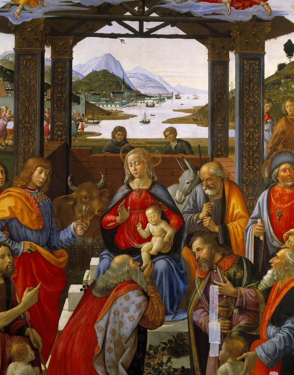Adorazione dei Magi da Domenico Ghirlandaio