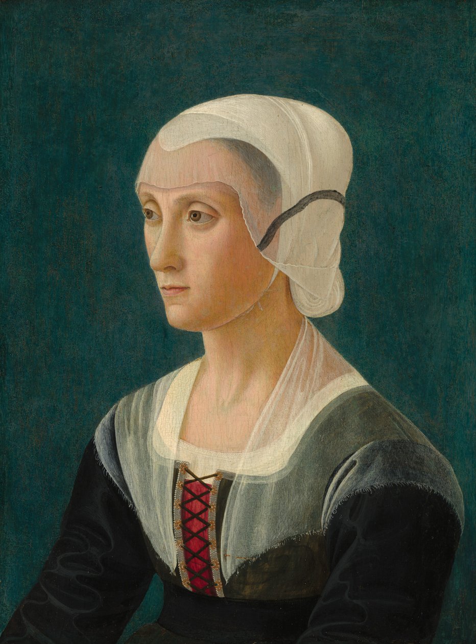 Lucrezia Tornabuoni, c. 1475 da Domenico Ghirlandaio
