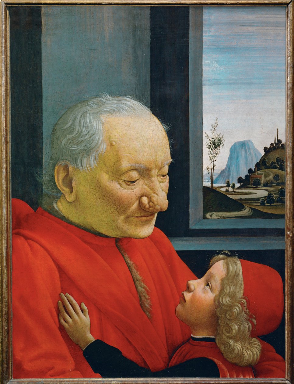 Ritratto di un uomo anziano e di un ragazzo - ... da Domenico Ghirlandaio