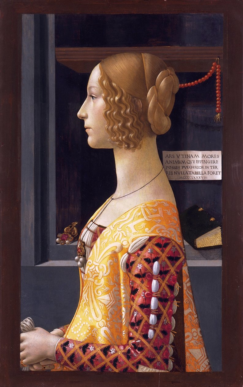 Ritratto di Giovanna Tornabuoni da Domenico Ghirlandaio