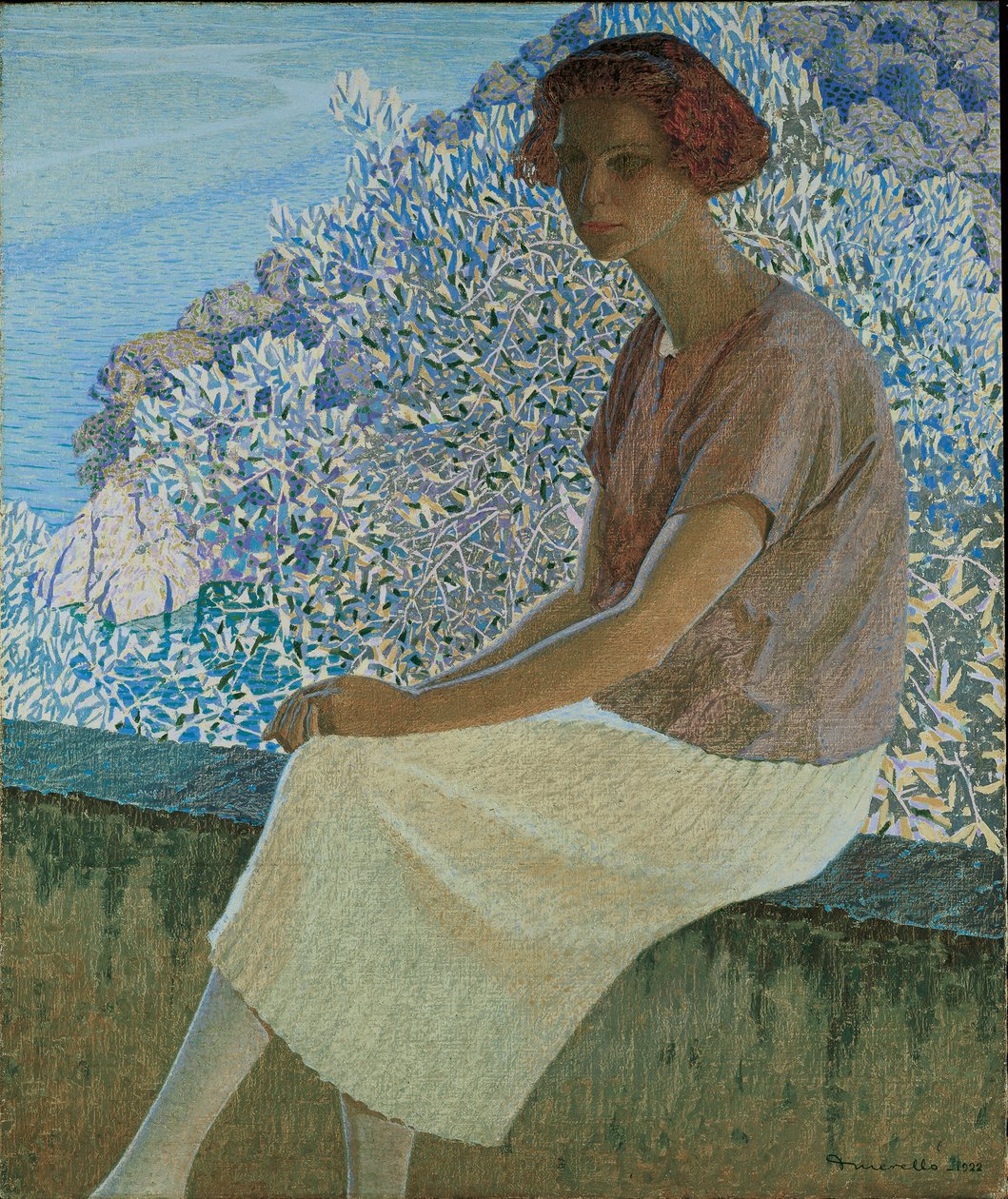Calma argentea. Ritratto di Alma Fidora, 1922 da Domenico Guerello