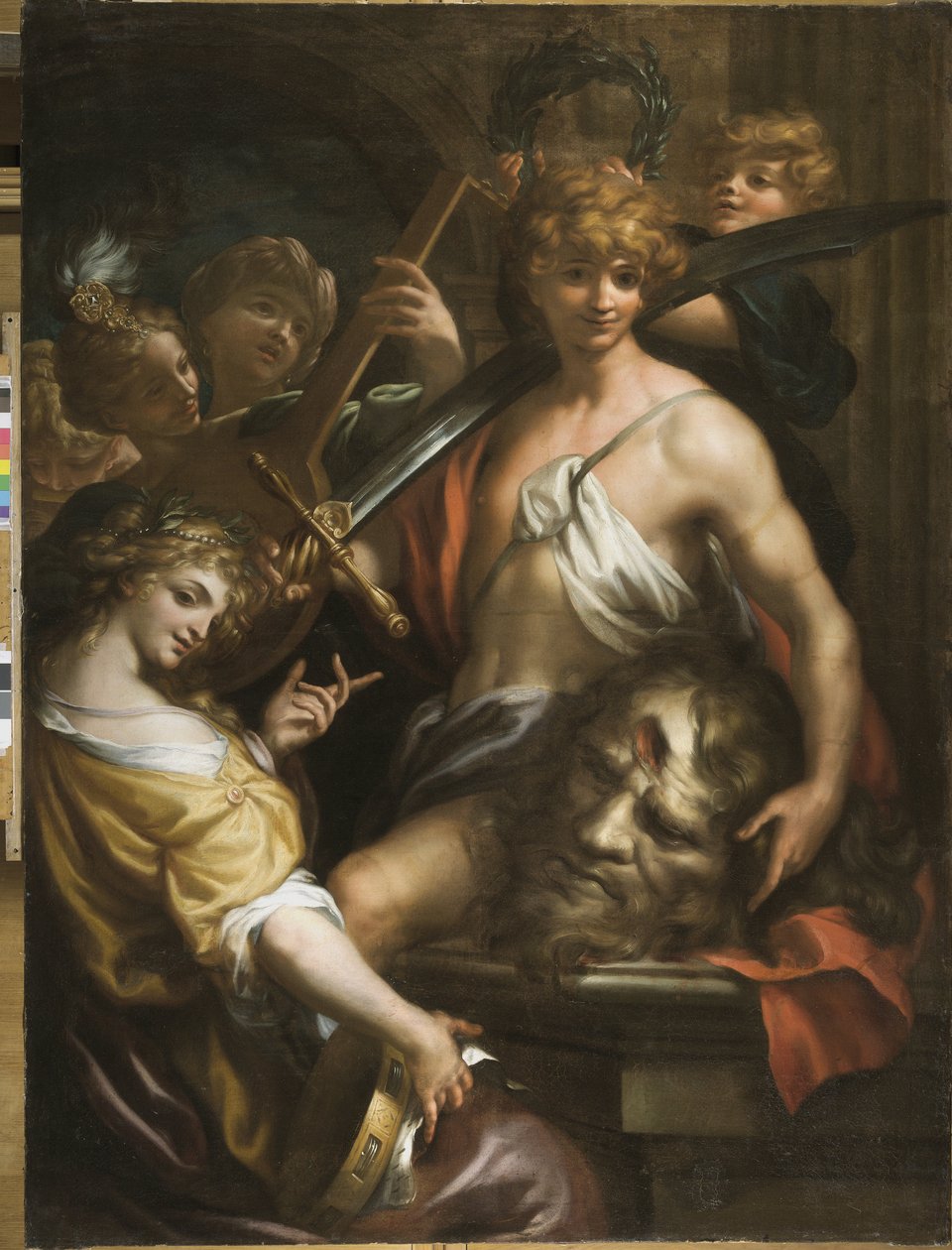 Il trionfo di Davide da Domenico I Piola