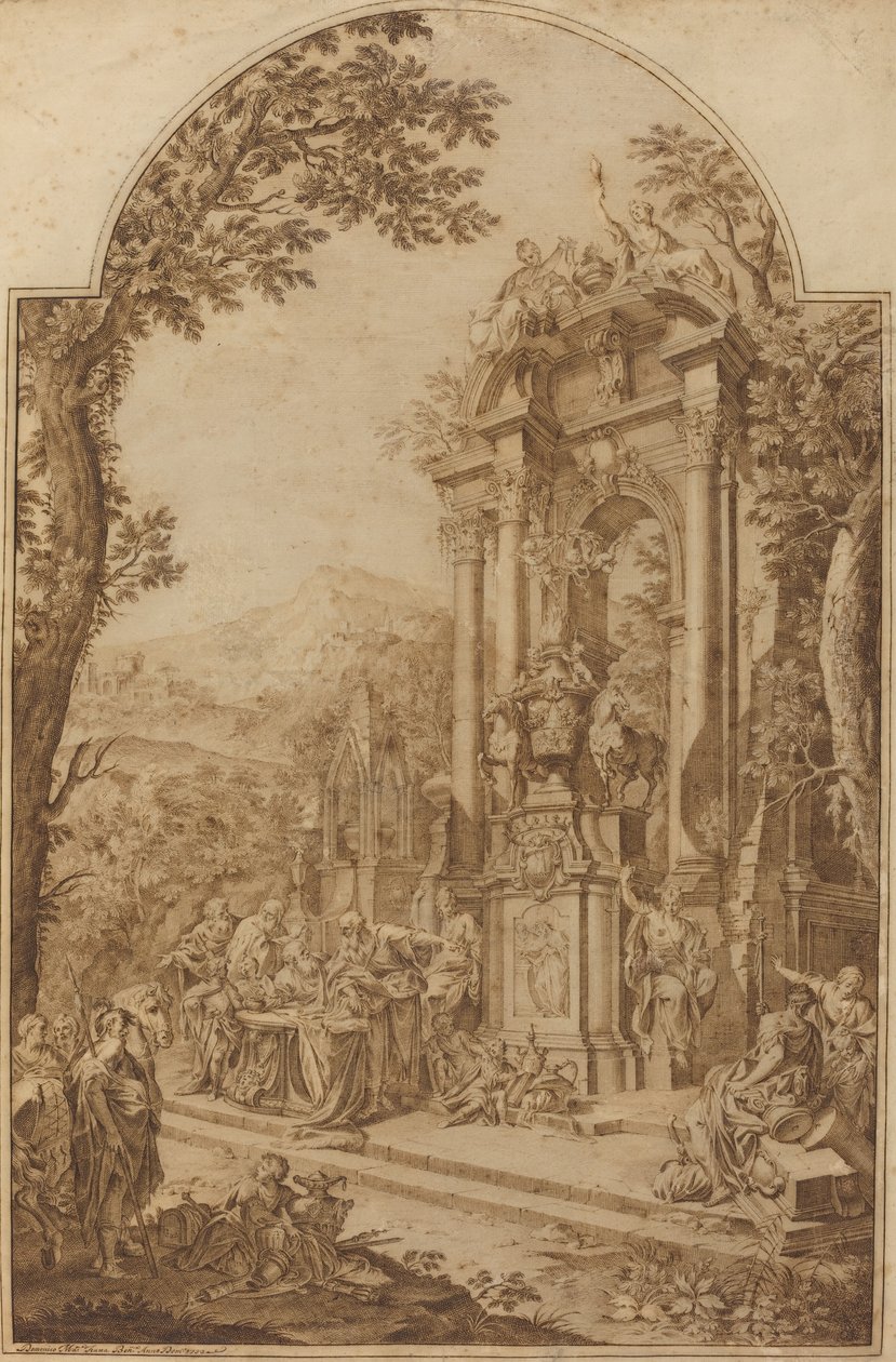 Monumento a William Chancellor Cowper da Domenico Maria Fratta