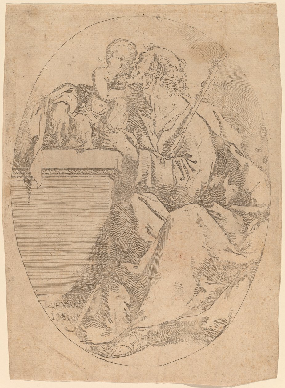 San Giuseppe e il Bambino Gesù da Domenico Maria Viani