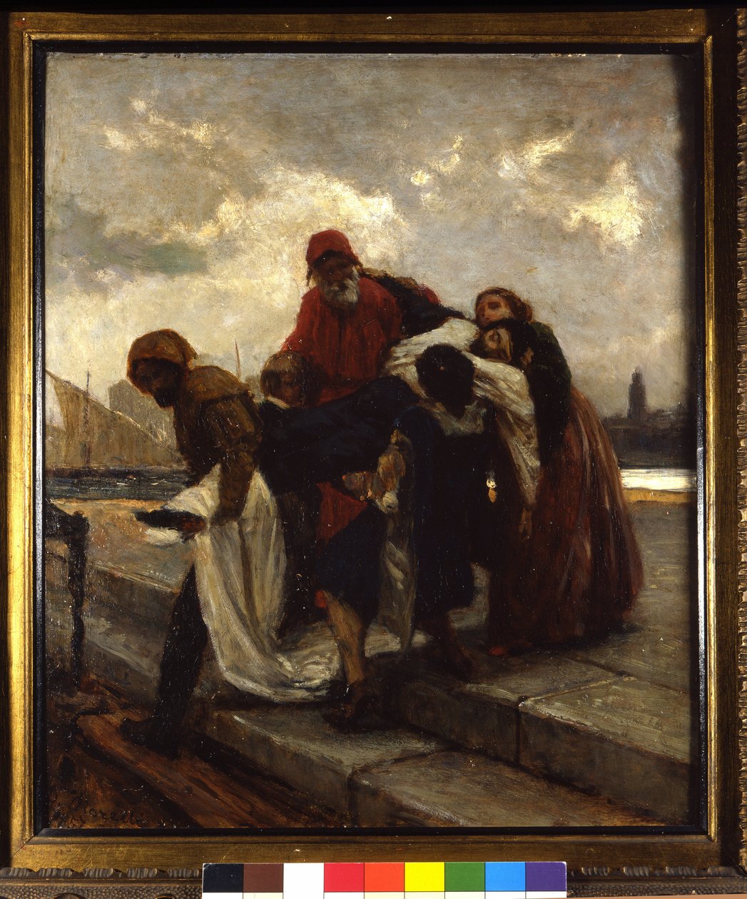 I Due Foscari, dipinto di Domenico Morelli (1826 - 1901) da Domenico Morelli